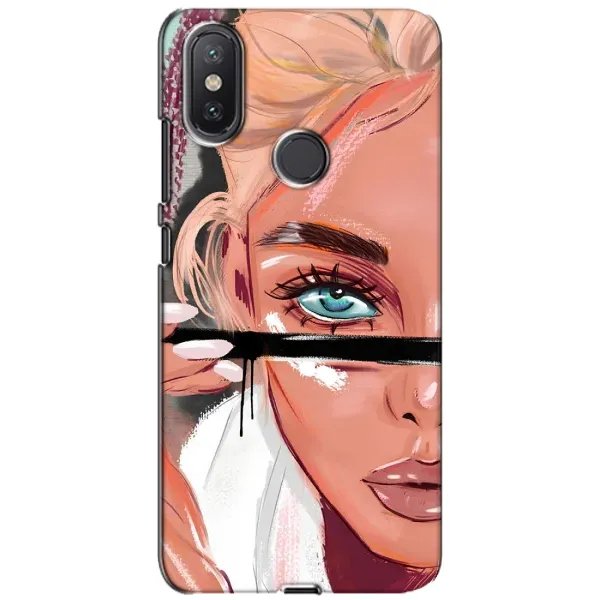 Чехол с рисунком «Девушка и ресницы» для Xiaomi Mi A2 Lite Чехол с рисунком «Девушка и ресницы» для Xiaomi Mi A2 Lite
