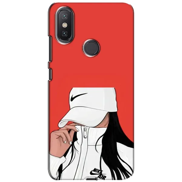 Чехол с рисунком «Девушка Nike» для Xiaomi Mi A2 Lite Чехол с рисунком «Девушка Nike» для Xiaomi Mi A2 Lite