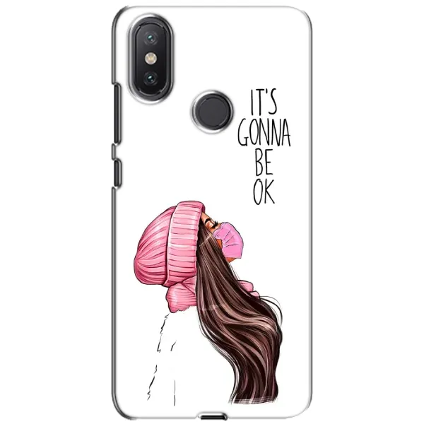 Чехол с рисунком «Девушка в маске» для Xiaomi Mi A2 Lite Чехол с рисунком «Девушка в маске» для Xiaomi Mi A2 Lite