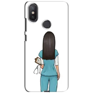 Силіконовий бампер (Працівники) на Xiaomi Mi A2 Lite (Лікар)