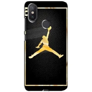 Силіконовый Чохол Nike Air Jordan на Сяомі Мі А2 Лайт (Джордан 23)