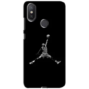 Силіконовый Чохол Nike Air Jordan на Сяомі Мі А2 Лайт (Джордан)