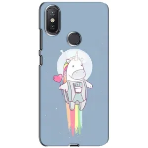 Чохол Unicorn на Xiaomi Mi A2 Lite (Єдинорог космонавт)