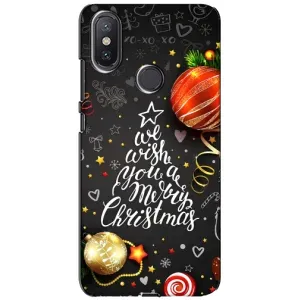 Чохол новорічна ялинка на Xiaomi Mi A2 Lite