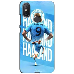 Чохли з принтом на Xiaomi Mi A2 Lite Футболіст (Erling Haaland)