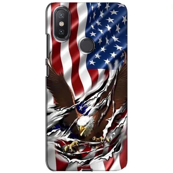 Чехол с рисунком «Флаг USA» для Xiaomi Mi A2 Lite Чехол с рисунком «Флаг USA» для Xiaomi Mi A2 Lite