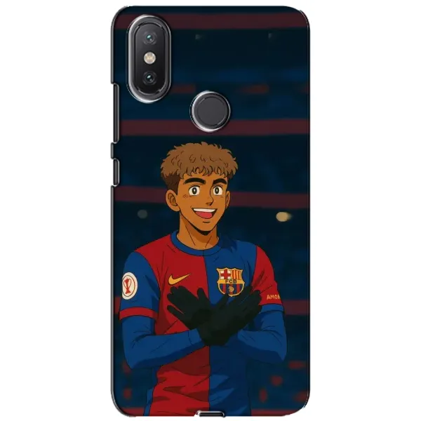 Чехол с рисунком «Футболист Ямаль» для Xiaomi Mi A2 Lite Чехол с рисунком «Футболист Ямаль» для Xiaomi Mi A2 Lite