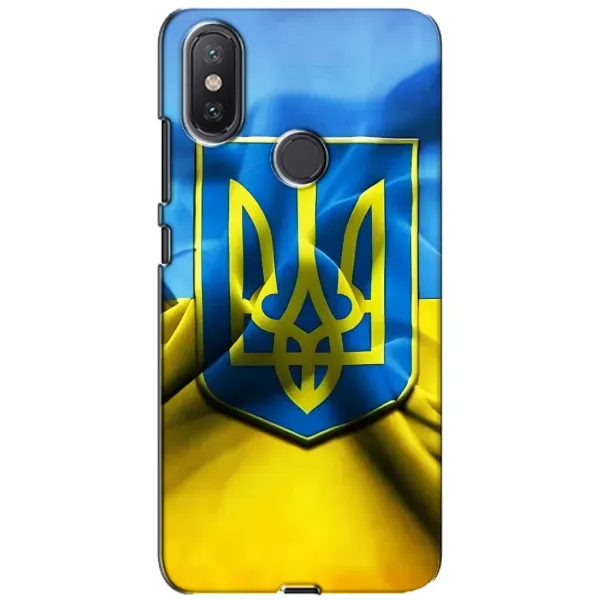 Чехол с рисунком «Герб и Флаг Украины» для Xiaomi Mi A2 Lite Чехол с рисунком «Герб и Флаг Украины» для Xiaomi Mi A2 Lite
