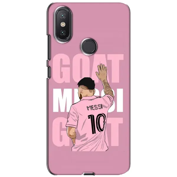 Чехол с рисунком «GOAT MESSI» для Xiaomi Mi A2 Lite Чехол с рисунком «GOAT MESSI» для Xiaomi Mi A2 Lite
