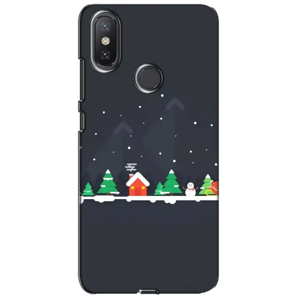 Чехол с рисунком «Город зимний» для Xiaomi Mi A2 Lite Чехол с рисунком «Город зимний» для Xiaomi Mi A2 Lite