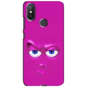 Силиконовые Чехлы (смешные стикеры) для Xiaomi Mi A2 Lite (Хитрая мордочка)