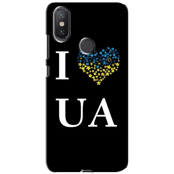 Чехол с рисунком «I Love UA» для Xiaomi Mi A2 Lite Чехол с рисунком «I Love UA» для Xiaomi Mi A2 Lite
