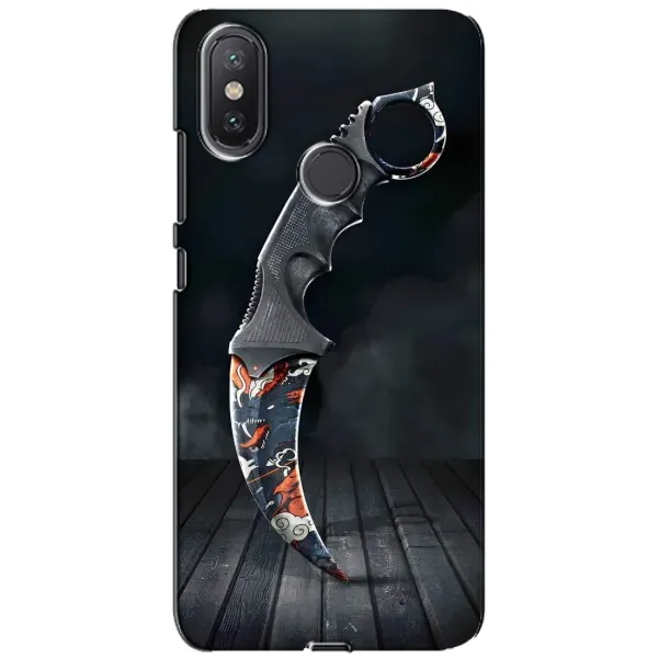 Чехол с рисунком «Кинжал КС ГО» для Xiaomi Mi A2 Lite Чехол с рисунком «Кинжал КС ГО» для Xiaomi Mi A2 Lite