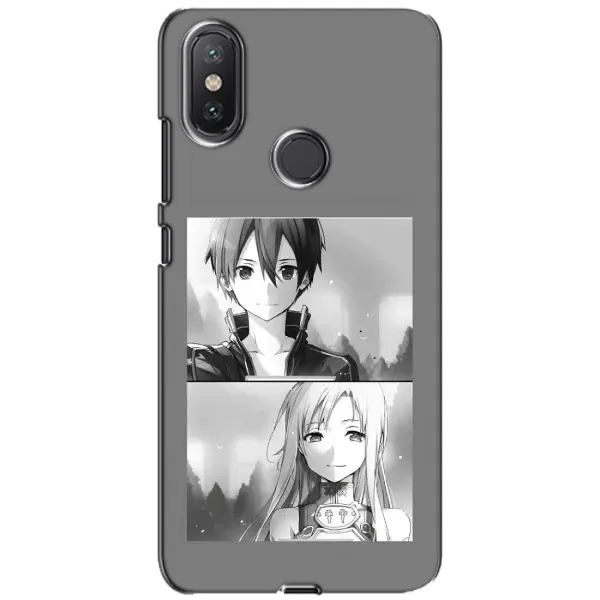 Чехол с рисунком «Кирито-Асуна» для Xiaomi Mi A2 Lite Чехол с рисунком «Кирито-Асуна» для Xiaomi Mi A2 Lite