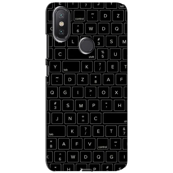 Чехол с рисунком «Клавиатура» для Xiaomi Mi A2 Lite Чехол с рисунком «Клавиатура» для Xiaomi Mi A2 Lite