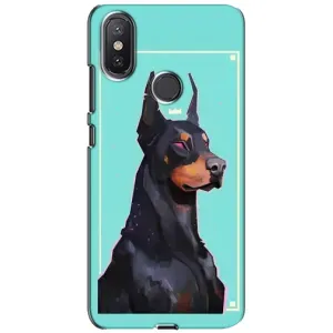 Чехол ДОБЕРМАН для Xiaomi Mi A2 Lite (Король доберман)