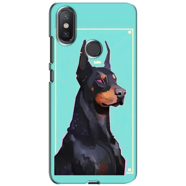 Чехол с рисунком «Король доберман» для Xiaomi Mi A2 Lite Чехол с рисунком «Король доберман» для Xiaomi Mi A2 Lite