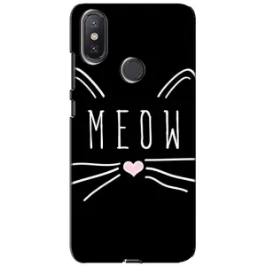 Бампер с изображением Котиков для Сяоми Ми А2 Лайт (КОТИК MEOW)