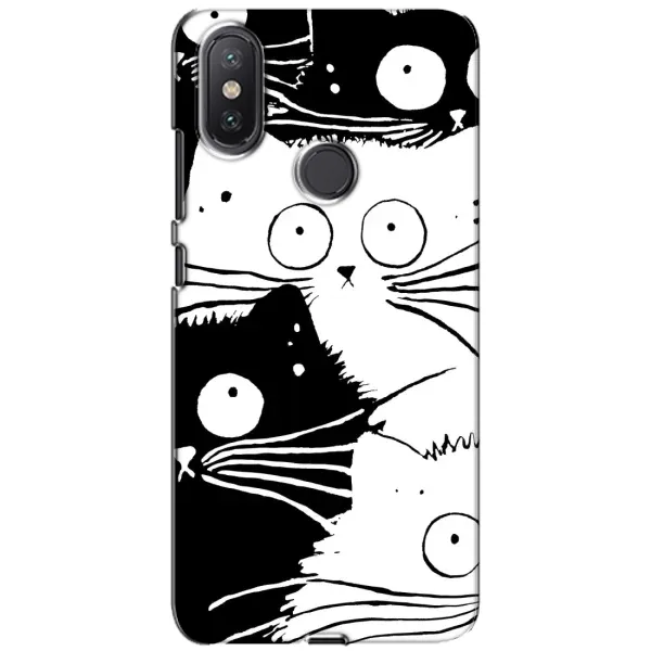 Чехол с рисунком «КОТИКИ» для Xiaomi Mi A2 Lite
