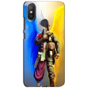 Чохол з картинкою (Патріотичний КОЗАК) на Xiaomi Mi A2 Lite (КОЗАК з крилами)