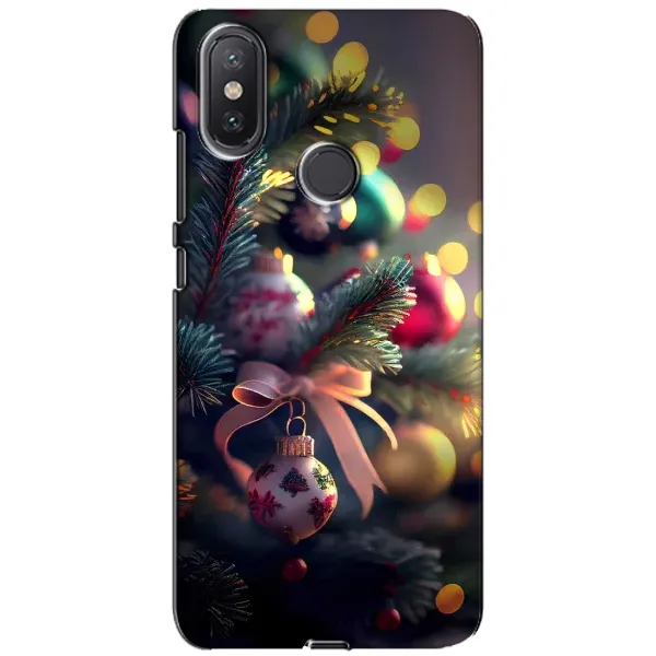 Чехол с рисунком «Красивая елочка» для Xiaomi Mi A2 Lite Чехол с рисунком «Красивая елочка» для Xiaomi Mi A2 Lite