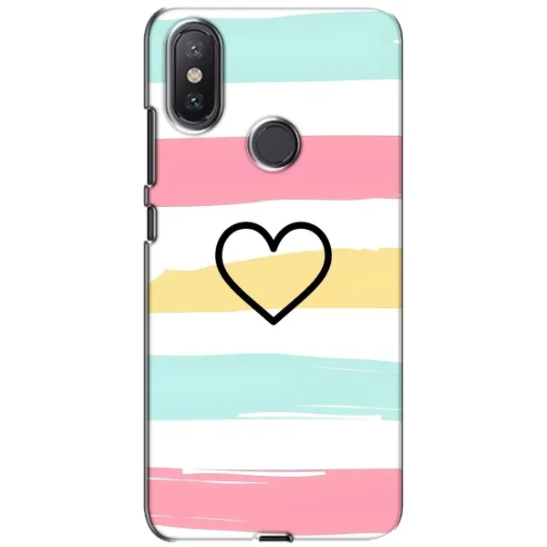 Чехол с рисунком «Красивое сердечко» для Xiaomi Mi A2 Lite Чехол с рисунком «Красивое сердечко» для Xiaomi Mi A2 Lite