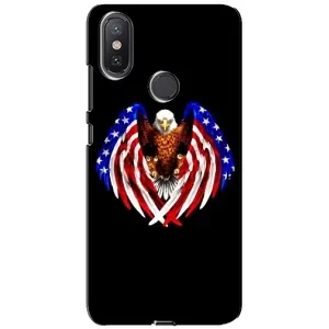 Чохол Прапор USA для Xiaomi Mi A2 Lite (Крила США)