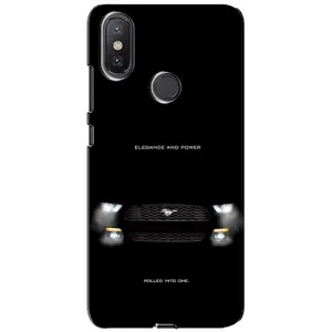Чехлы с тематикой "Крутые машины" на Xiaomi Mi A2 Lite (Черный Land Rover)