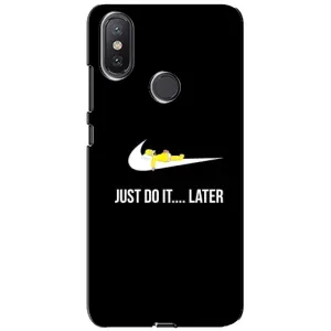 Силіконовый Чохол на Xiaomi Mi A2 Lite з картинкою НАЙК (Later)