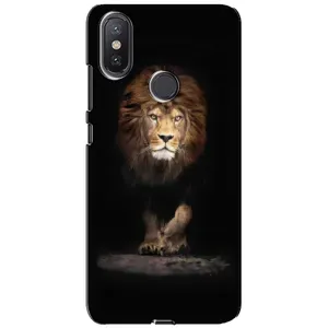 Чехол с картинкой на Xiaomi Mi A2 Lite (Красивый Лев)