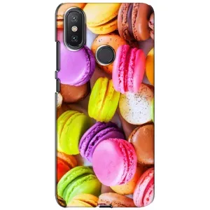 Чохол з зображенням смачної їжі для Xiaomi Mi A2 Lite (Макаруни)