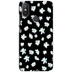 Чехол с ромашками на Xiaomi Mi A2 Lite (Маленькие ромашки)