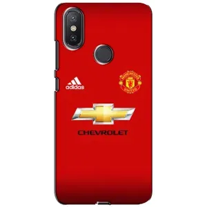 Силиконовые Чехлы принт Футбол на Xiaomi Mi A2 Lite (Man United)