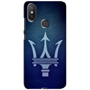 Чехлы с тематикой "Крутые машины" на Xiaomi Mi A2 Lite (Лого Maserati)
