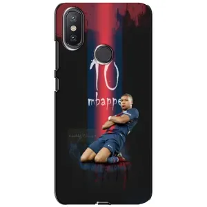 Чехол (TPU) с Футболистом на Xiaomi Mi A2 Lite (MBAPPE 10)