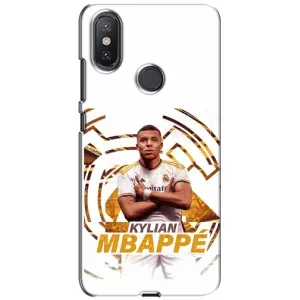 Чехол (TPU) с Футболистом на Xiaomi Mi A2 Lite (Мбаппе Реал)