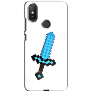 Чохли для Xiaomi Mi A2 Lite (Персонажі МайнКрафт) (Меч)