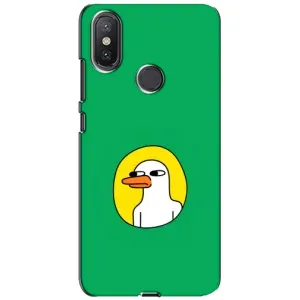 Бампер с принтом Мемы для Xiaomi Mi A2 Lite (Мем Утка)
