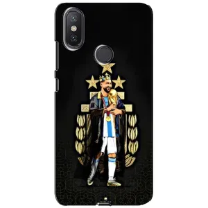 Чехлы Лео Месси Аргентина для Xiaomi Mi A2 Lite (Месси король)
