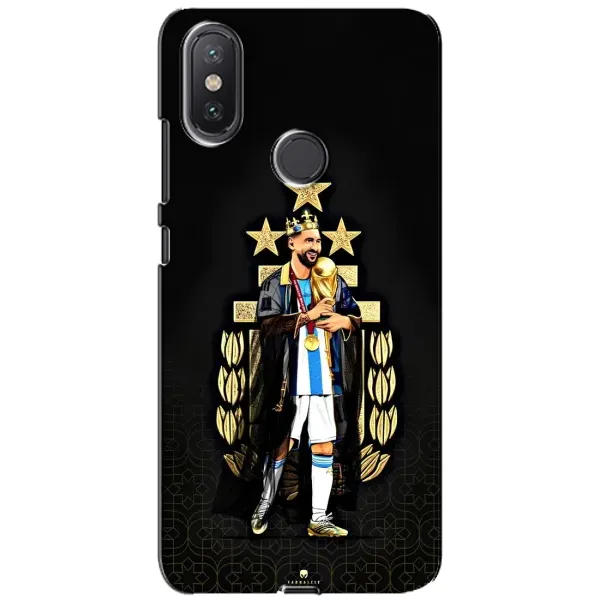 Чехол с рисунком «Месси король» для Xiaomi Mi A2 Lite Чехол с рисунком «Месси король» для Xiaomi Mi A2 Lite