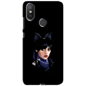 Чохол з картинкою Венсдей на Xiaomi Mi A2 Lite (Мила Венсдей)