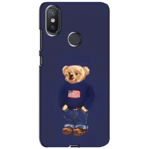 Чохли Мішка Тедді для Сяомі Мі А2 Лайт (Мішка USA)
