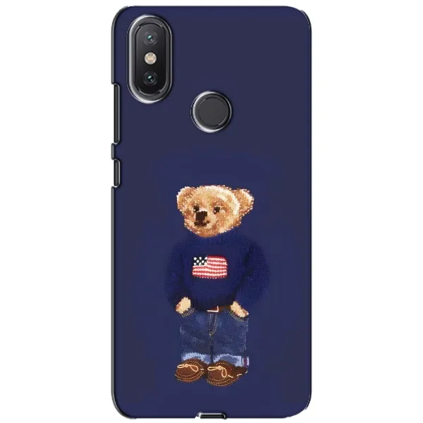 Чехол с рисунком «Мишка USA» для Xiaomi Mi A2 Lite