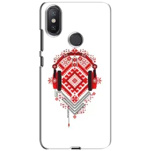 Силіконовый Чохол на Xiaomi Mi A2 Lite з картинкой Вишиванки (Модна вишиванка)