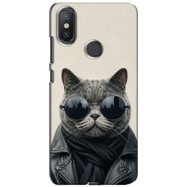 Чехол с рисунком «Модный кот» для Xiaomi Mi A2 Lite Чехол с рисунком «Модный кот» для Xiaomi Mi A2 Lite