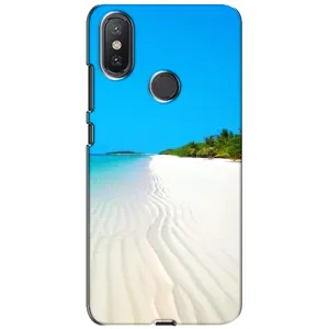 Літній Чохол на Xiaomi Mi A2 Lite (Море пісок)