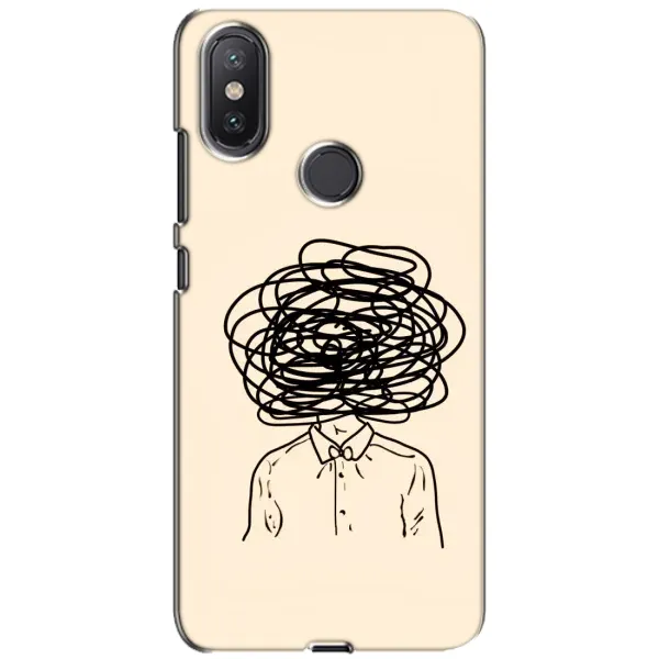 Чехол с рисунком «Мысли» для Xiaomi Mi A2 Lite Чехол с рисунком «Мысли» для Xiaomi Mi A2 Lite