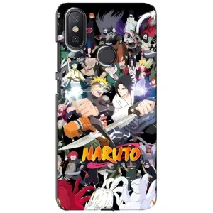 Купить Чехлы на телефон с принтом Anime для Xiaomi Mi A2 Lite (Наруто постер)