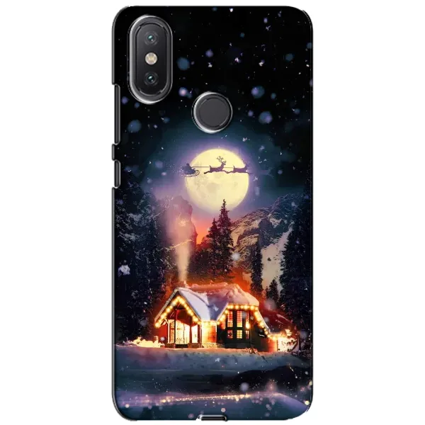 Чехол с рисунком «Настроение зимнее» для Xiaomi Mi A2 Lite Чехол с рисунком «Настроение зимнее» для Xiaomi Mi A2 Lite