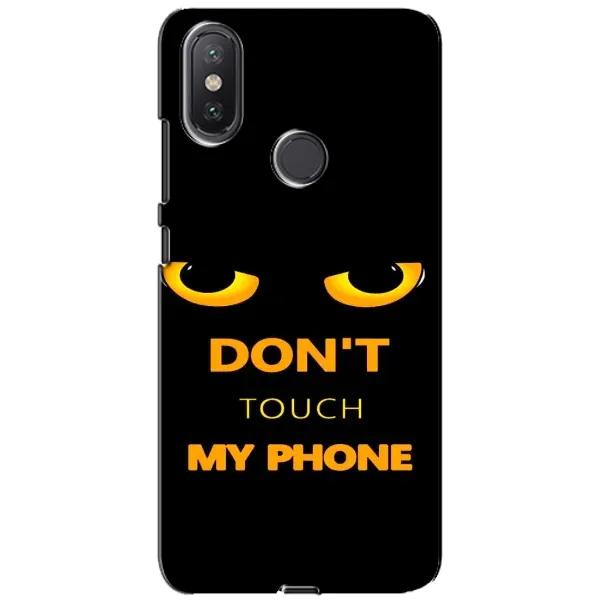 Чехол с рисунком «Не трогай мой телефон» для Xiaomi Mi A2 Lite Чехол с рисунком «Не трогай мой телефон» для Xiaomi Mi A2 Lite